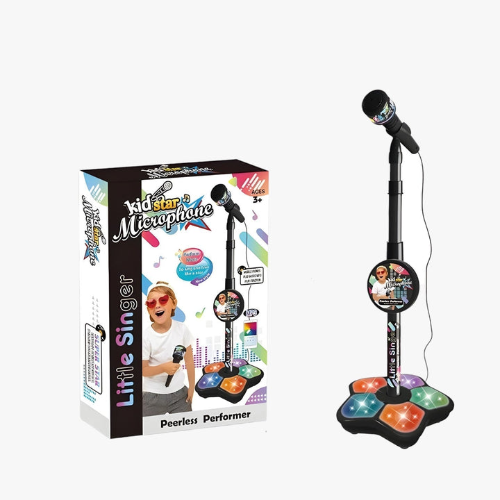 Kindermicrofoon met In Hoogte Verstelbare Standaard – SoundFun Stage