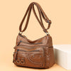 Vintage Leren Dames Handtas - Isabella