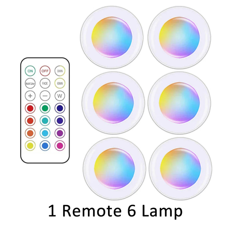 Draadloze RGB LED Onderkastverlichting - GlowyLed