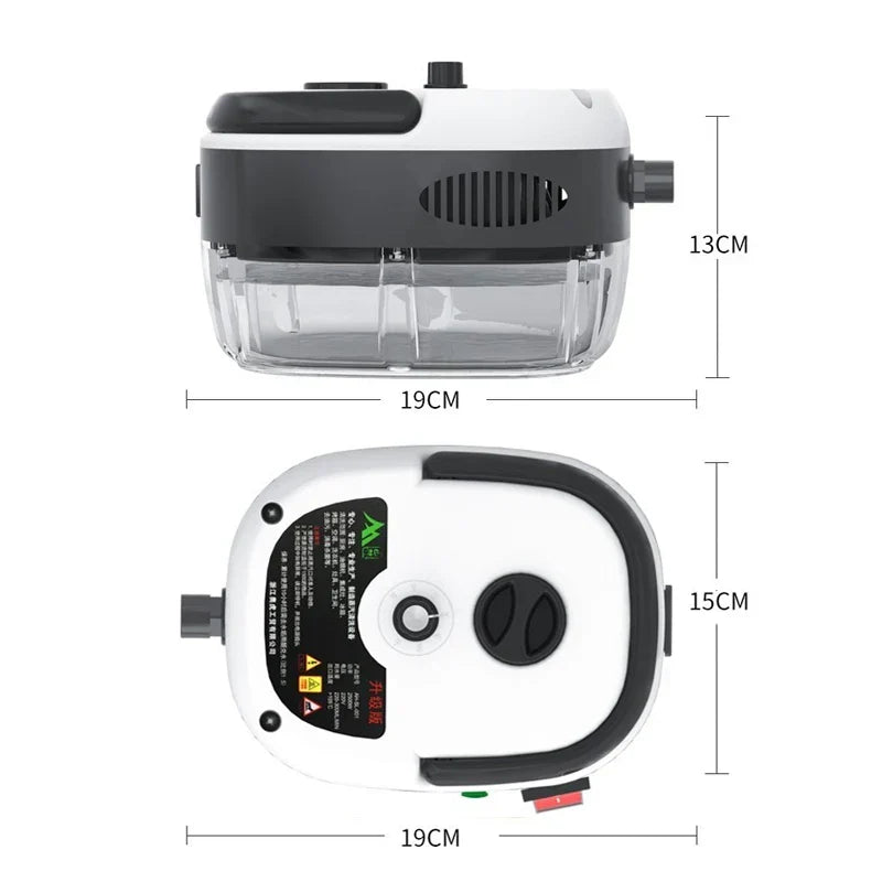 STEAMVOLT Stoomreiniger | 2500W Hoge Druk | 3 Bar Stoomkracht | Voor Keuken, Badkamer & Huis