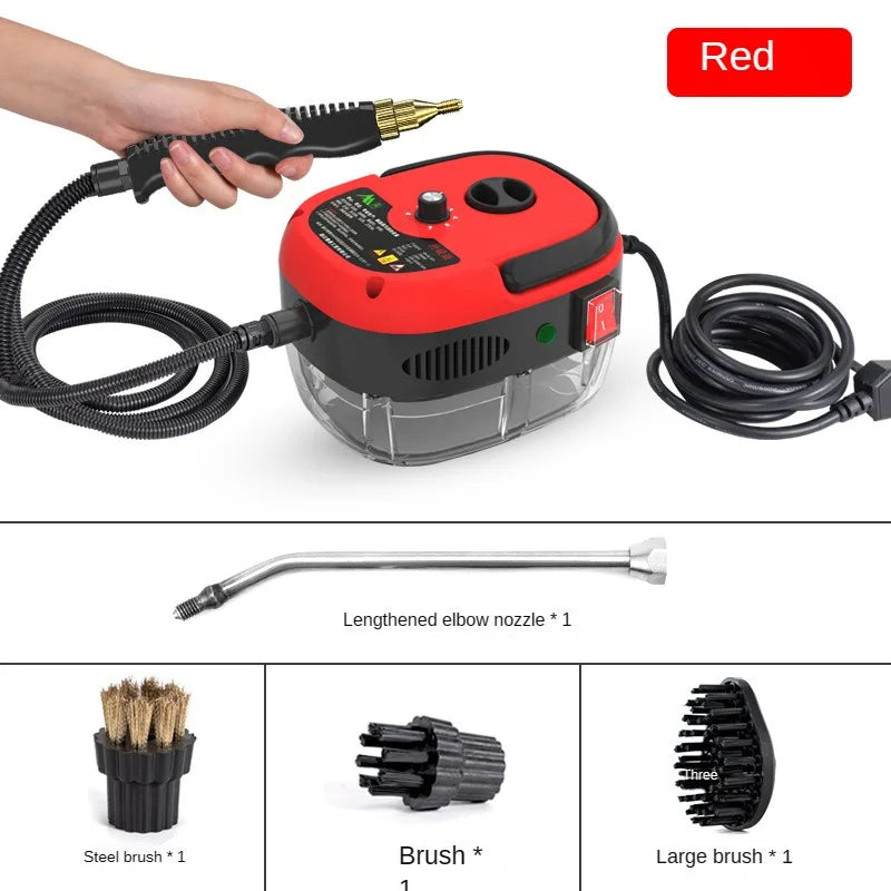 STEAMVOLT Stoomreiniger | 2500W Hoge Druk | 3 Bar Stoomkracht | Voor Keuken, Badkamer & Huis