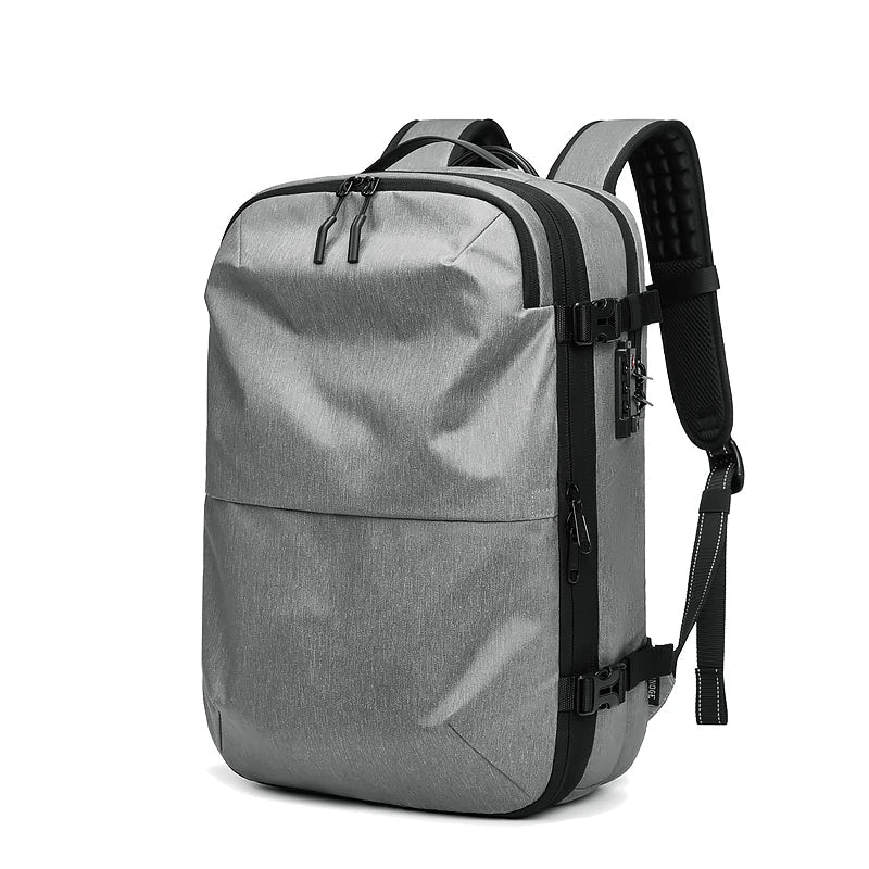 ElitePack Rugzak met Luchtcompressie | Waterdichte 60L rugzak voor zaken en reizen met vacuümcompressietechnologie