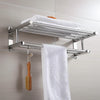STEELRACK – Ruimtebesparend & Elegant Handdoekenrek van Roestvrij Staal