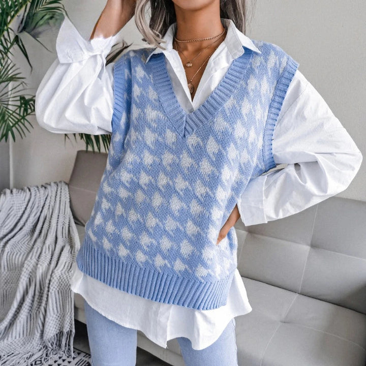 Geruite Dames Spencer – Yara