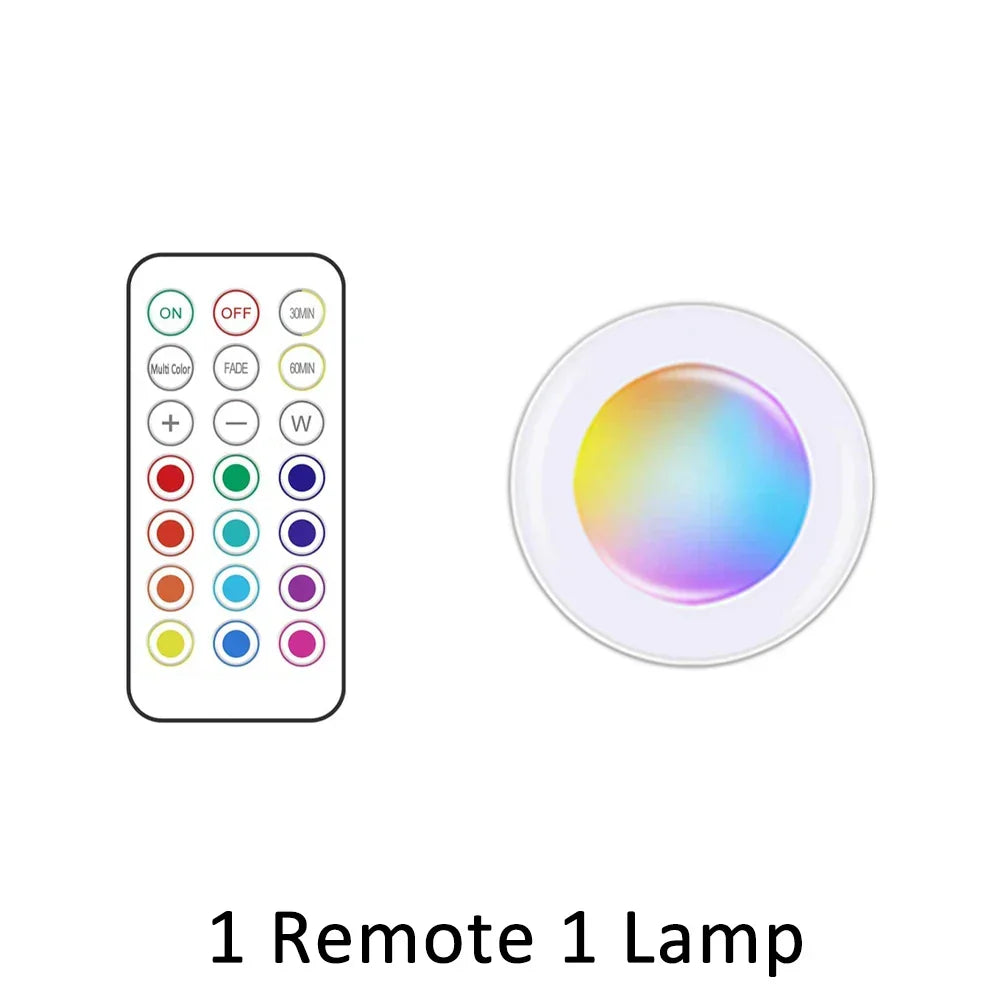 Draadloze RGB LED Onderkastverlichting - GlowyLed