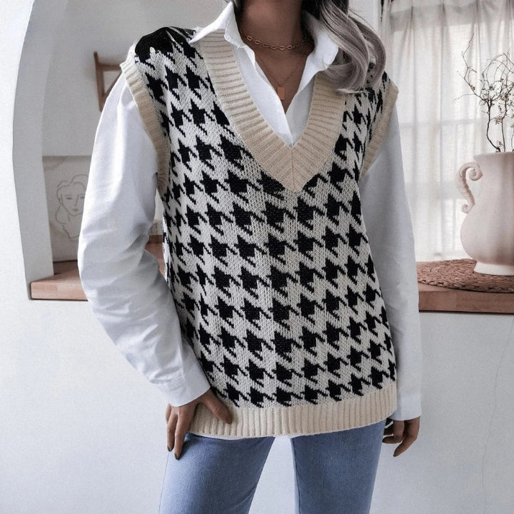 Geruite Dames Spencer – Yara