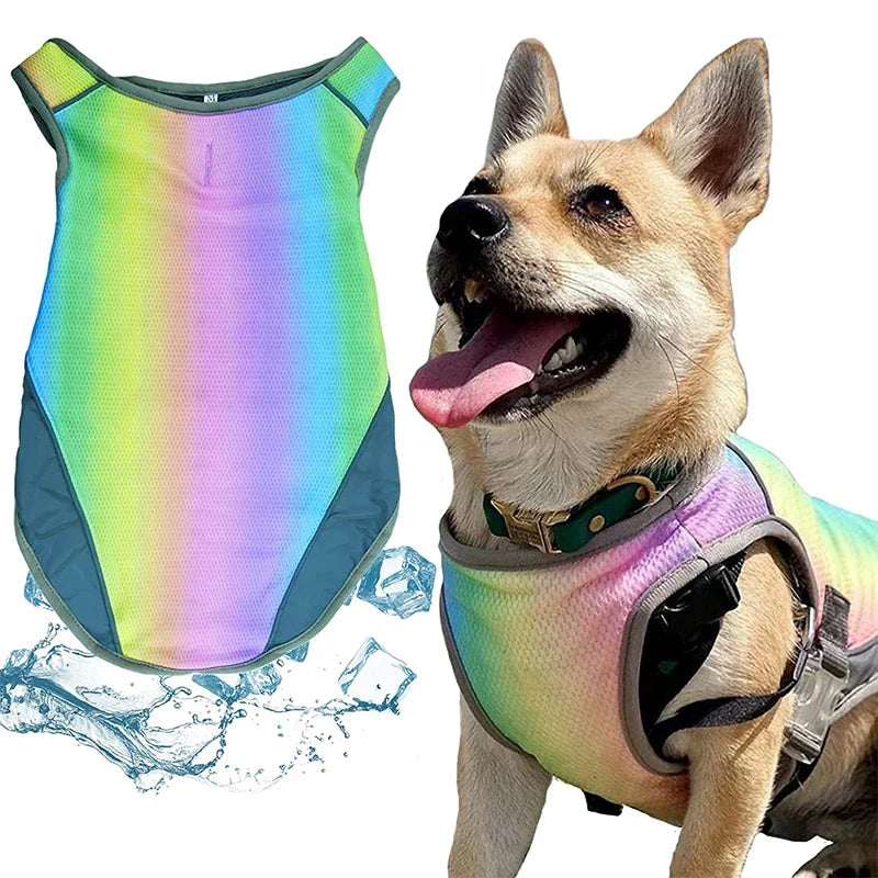 PawLux Ultra-Cool Hondenvest | Ademende en UV-beschermende Jas voor Honden bij Warmte
