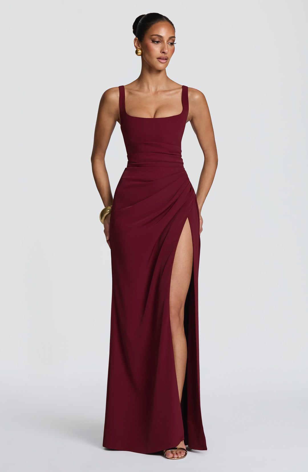 Camille maxi-jurk