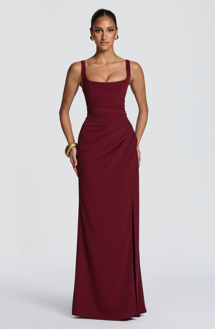 Camille maxi-jurk