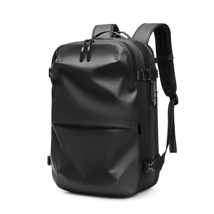 ElitePack Rugzak met Luchtcompressie | Waterdichte 60L rugzak voor zaken en reizen met vacuümcompressietechnologie