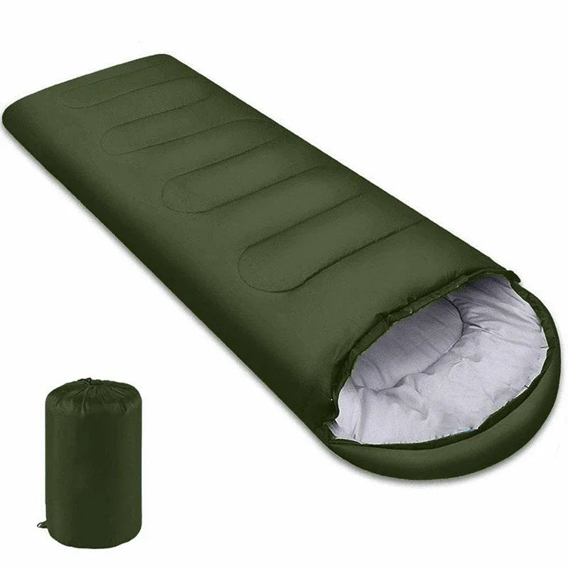 Ultralight 4-Seizoenen Slaapzak – Warm en Waterdicht voor Buitenavonturen en Kamperen