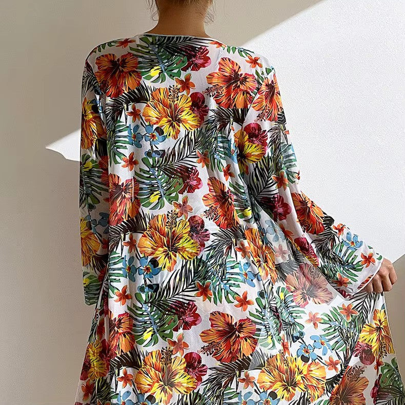 Bikiniset met Hoge Taille en Cover-up – Amira