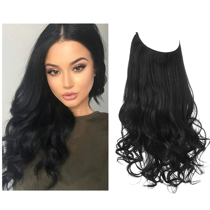 SecretHair | Premium Extensions van Echt Haar | 100% REMY Kwaliteit | Volume en Lengte Zonder Naden | Natuurlijke Glans | Hittebestendig en Duurzaam
