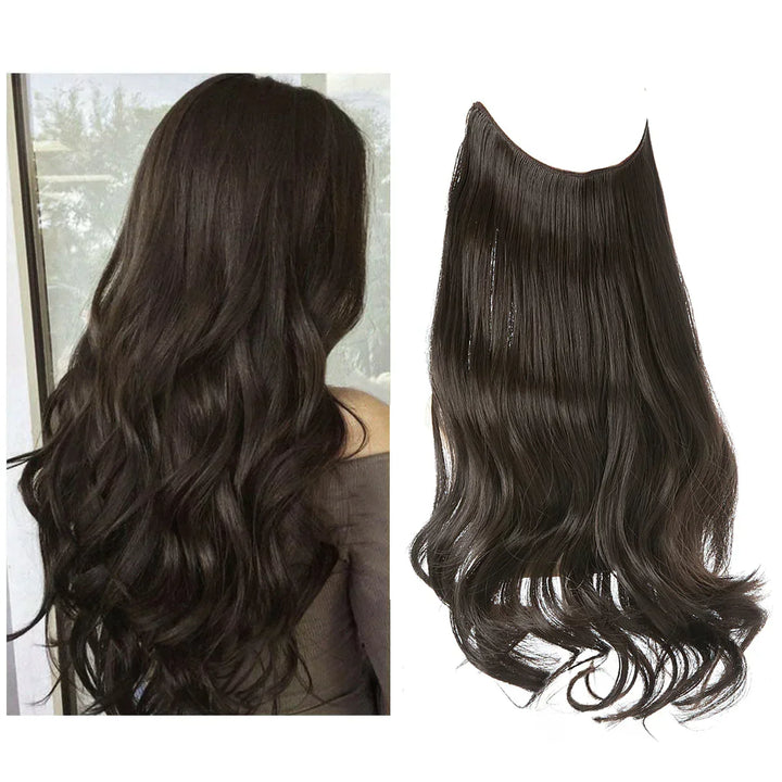 SecretHair | Premium Extensions van Echt Haar | 100% REMY Kwaliteit | Volume en Lengte Zonder Naden | Natuurlijke Glans | Hittebestendig en Duurzaam