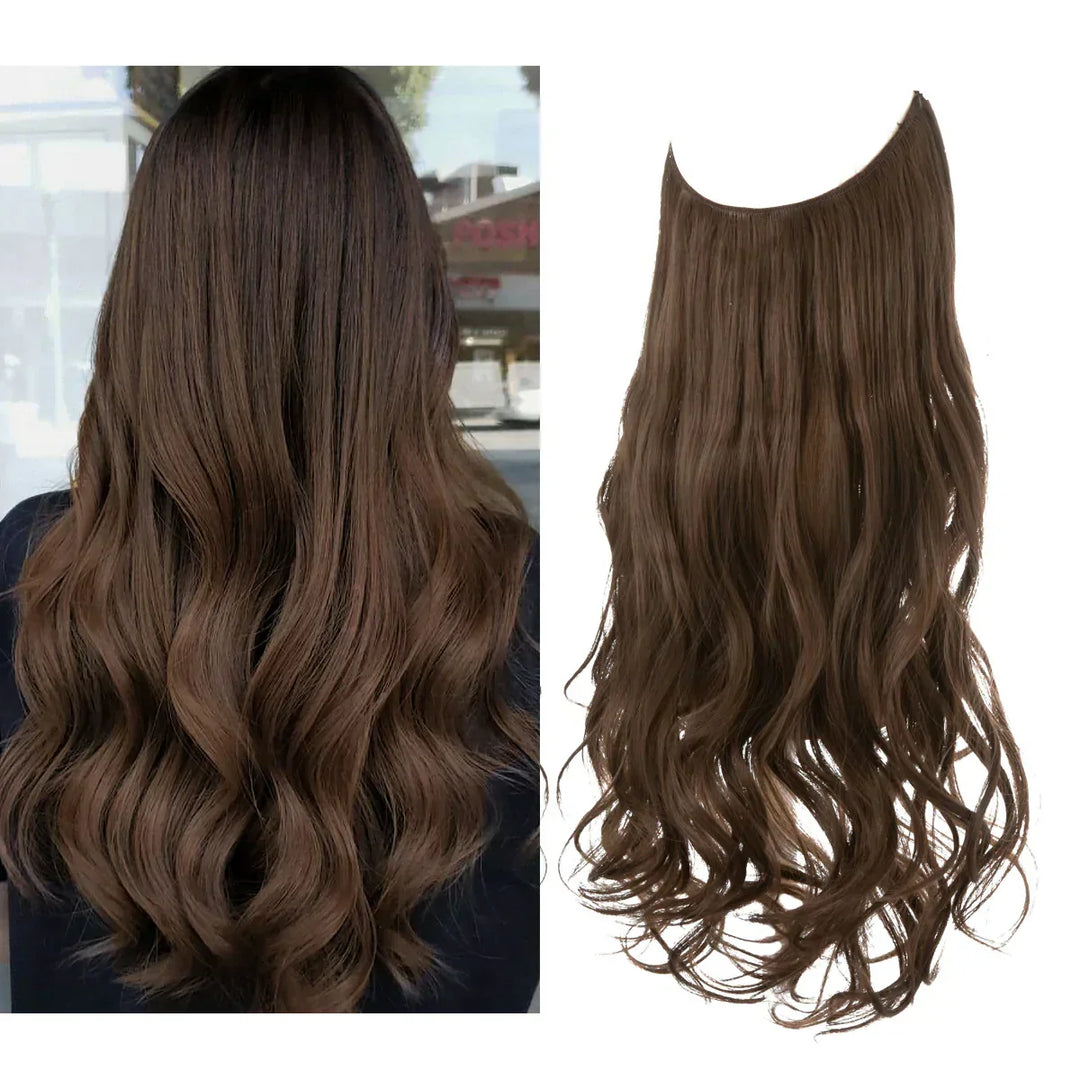 SecretHair | Premium Extensions van Echt Haar | 100% REMY Kwaliteit | Volume en Lengte Zonder Naden | Natuurlijke Glans | Hittebestendig en Duurzaam
