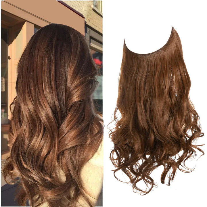 SecretHair | Premium Extensions van Echt Haar | 100% REMY Kwaliteit | Volume en Lengte Zonder Naden | Natuurlijke Glans | Hittebestendig en Duurzaam