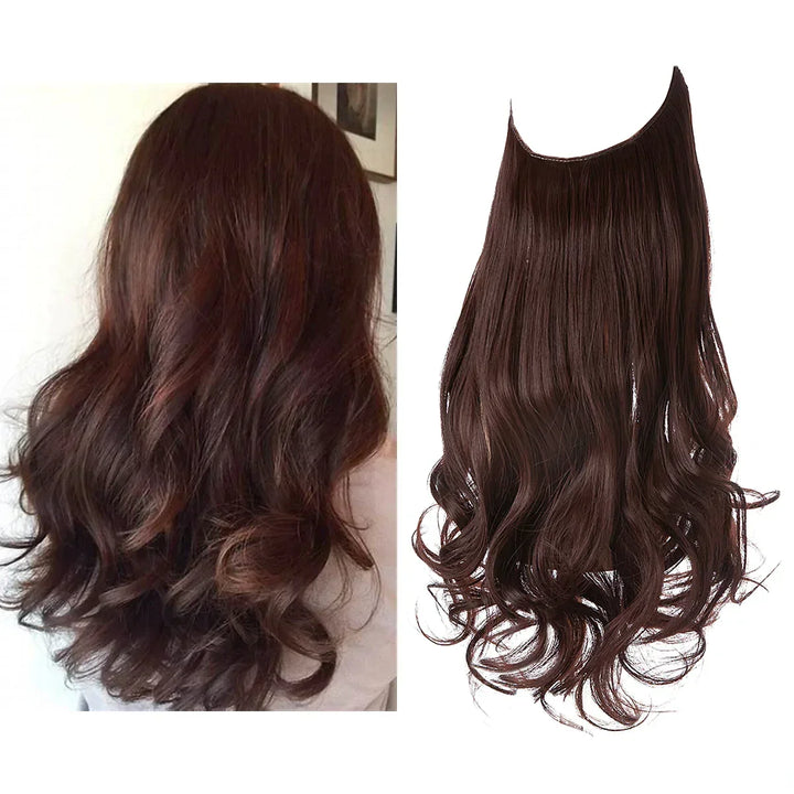 SecretHair | Premium Extensions van Echt Haar | 100% REMY Kwaliteit | Volume en Lengte Zonder Naden | Natuurlijke Glans | Hittebestendig en Duurzaam