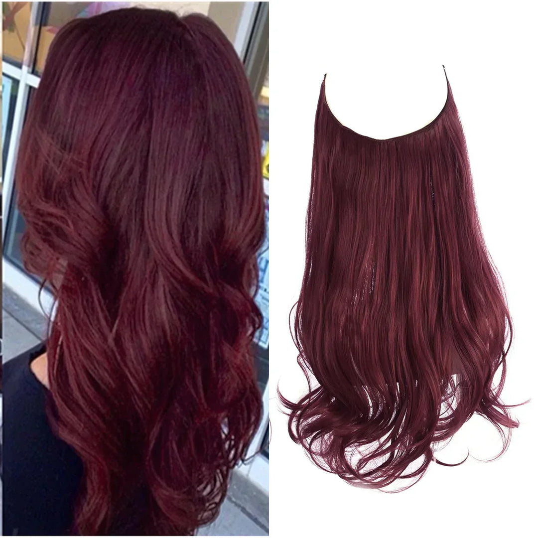 SecretHair | Premium Extensions van Echt Haar | 100% REMY Kwaliteit | Volume en Lengte Zonder Naden | Natuurlijke Glans | Hittebestendig en Duurzaam