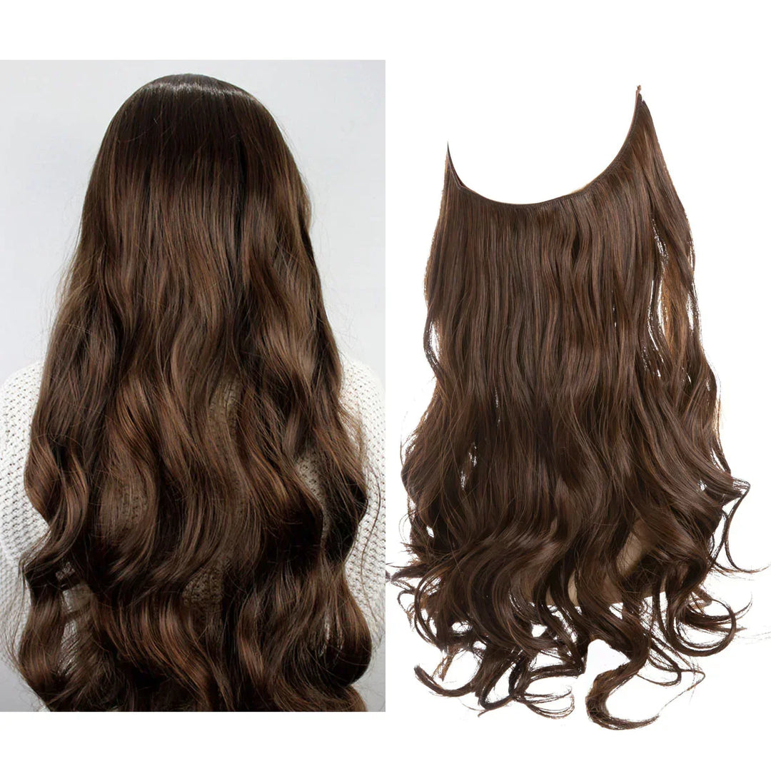 SecretHair | Premium Extensions van Echt Haar | 100% REMY Kwaliteit | Volume en Lengte Zonder Naden | Natuurlijke Glans | Hittebestendig en Duurzaam