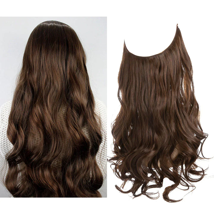 SecretHair | Premium Extensions van Echt Haar | 100% REMY Kwaliteit | Volume en Lengte Zonder Naden | Natuurlijke Glans | Hittebestendig en Duurzaam