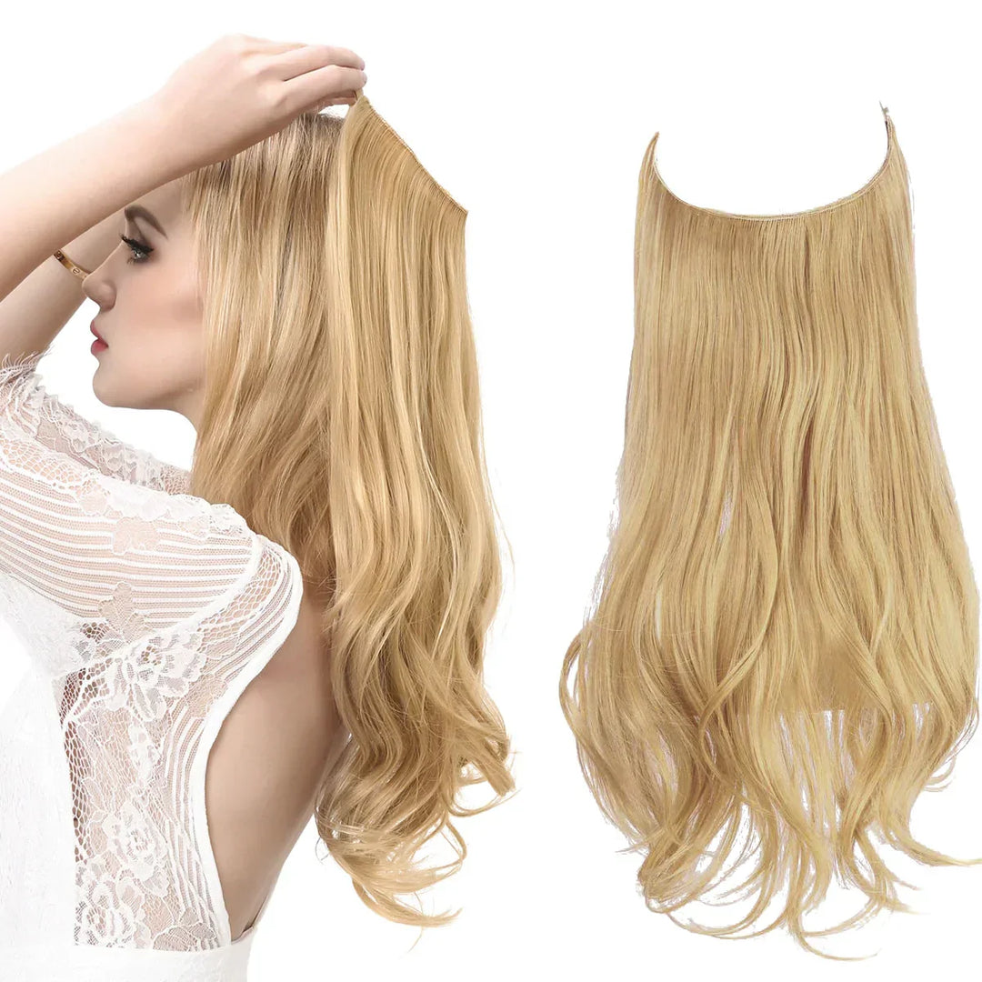 SecretHair | Premium Extensions van Echt Haar | 100% REMY Kwaliteit | Volume en Lengte Zonder Naden | Natuurlijke Glans | Hittebestendig en Duurzaam