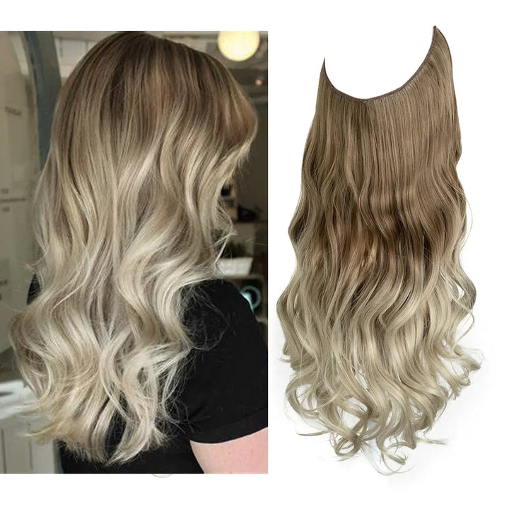 SecretHair | Premium Extensions van Echt Haar | 100% REMY Kwaliteit | Volume en Lengte Zonder Naden | Natuurlijke Glans | Hittebestendig en Duurzaam