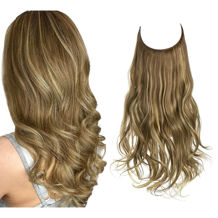 SecretHair | Premium Extensions van Echt Haar | 100% REMY Kwaliteit | Volume en Lengte Zonder Naden | Natuurlijke Glans | Hittebestendig en Duurzaam