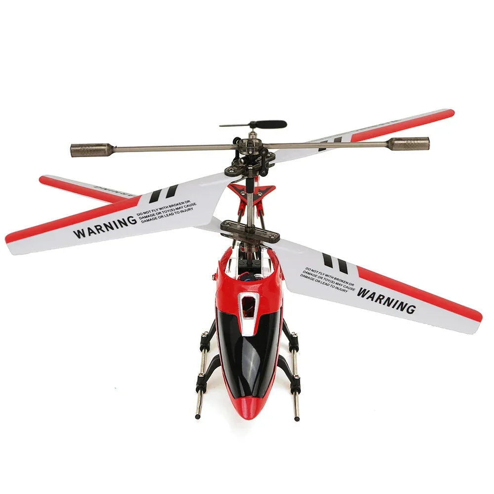 Hercules Onverwoestbare RC-Helikopter 3,5CH Mini RC-Helikopter met Gyroscoop Karmozijnrood