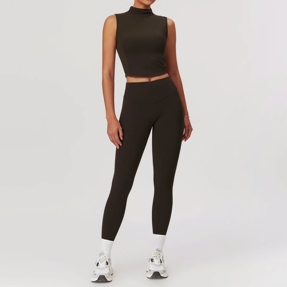 
                  
                    Tweedelige Sportset Legging en Top zonder Mouwen
                  
                