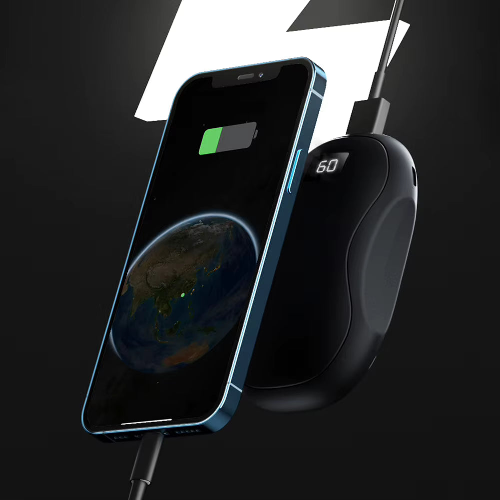 Handwarmer en powerbank 3500 mAh met digitaal display