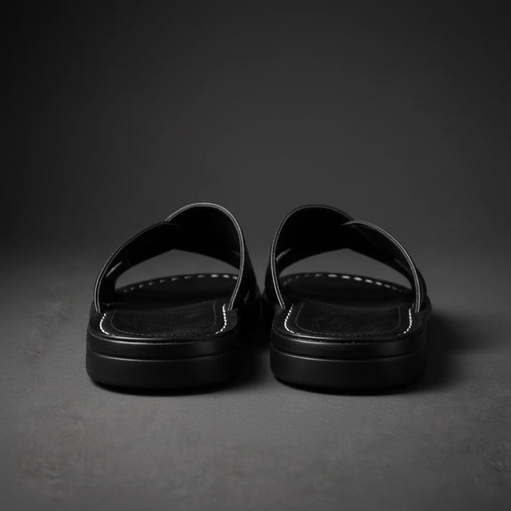Herensandalen | Gekruiste bandjes & comfortabel instappen