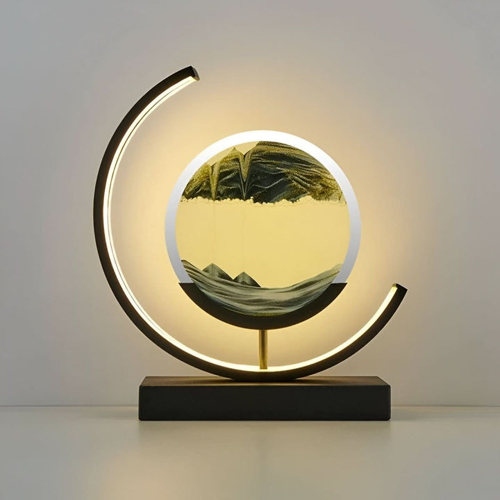 Sand Glow Lamp – Zandlamp met rustgevende beweging en lichtgevende sfeer