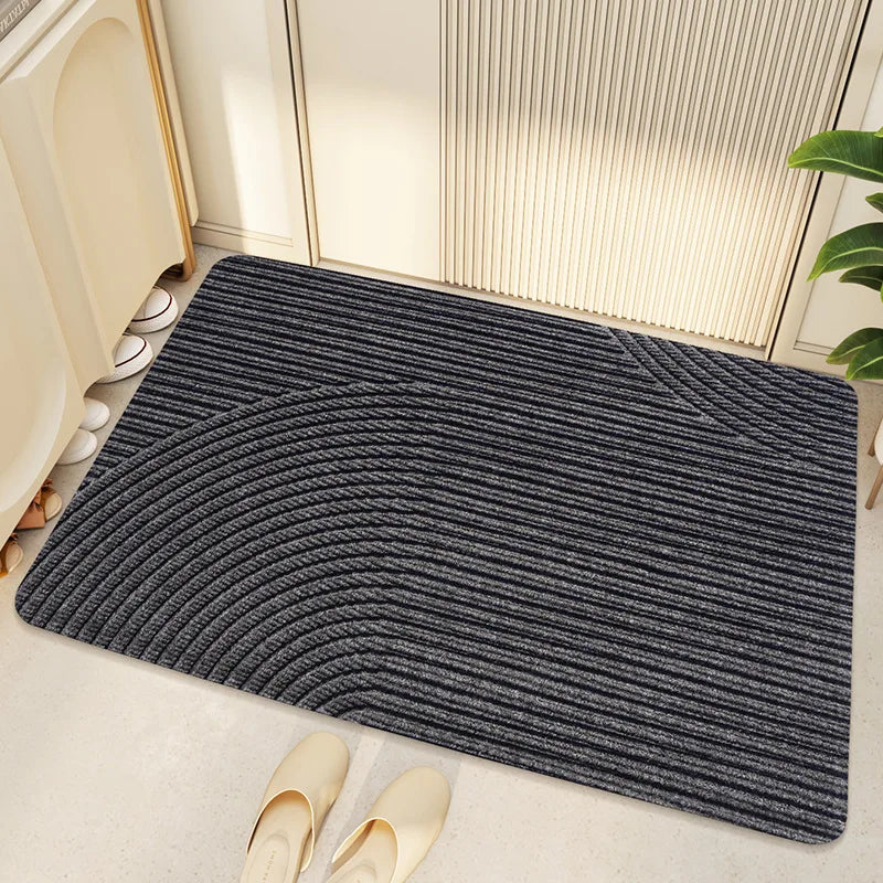 MatLuxe Elegante Geometrische Deurmat | Sterke Vloerbescherming Tegen Vuil en Weersinvloeden