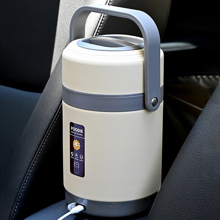 USB-Verwarmde Lunchbox | Roestvrij Staal 304, Draagbare Voedselwarmer