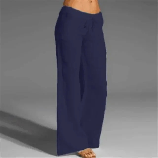 Comfortabel linnen broek dames- Julie