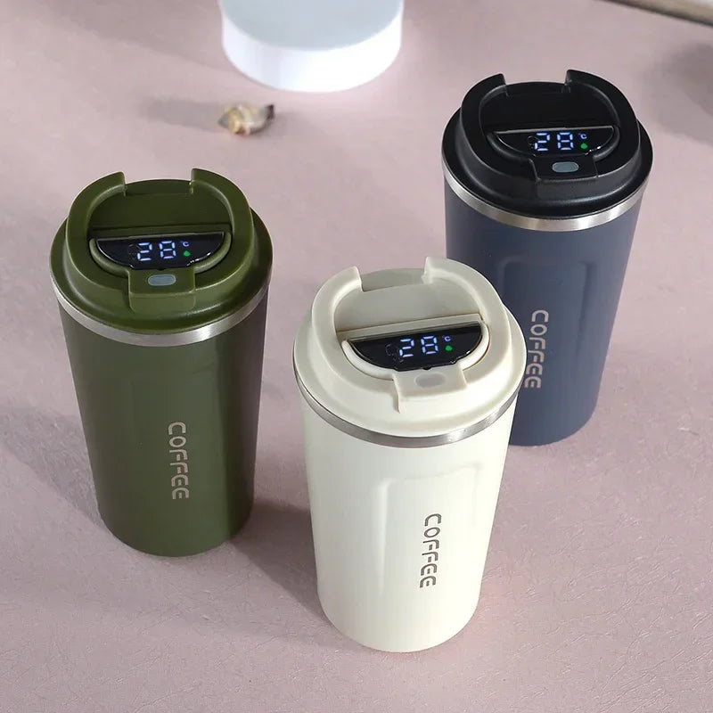 Thermobeker van Roestvrij Staal met Slim Temperatuurdisplay – TempMate