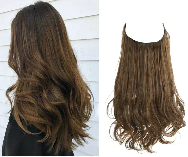 SecretHair | Premium Extensions van Echt Haar | 100% REMY Kwaliteit | Volume en Lengte Zonder Naden | Natuurlijke Glans | Hittebestendig en Duurzaam