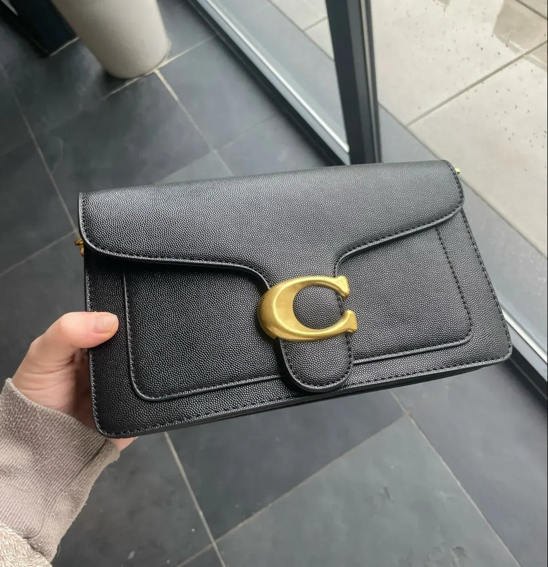 Coach Teller | Schoudertas Elegante Stijl voor Vrouwen Bruin | Vanero