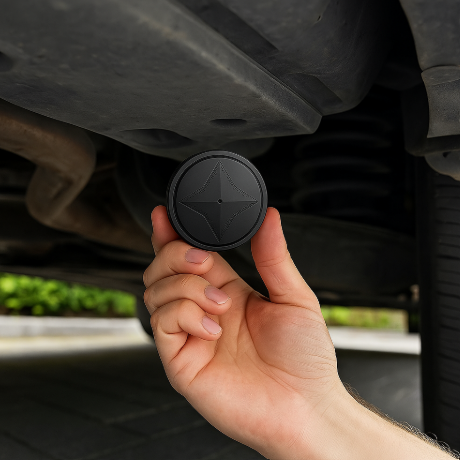 Compacte Magnetische GPS-tracker – Realtime Tracking voor Voertuigen, Huisdieren en Waardevolle Spullen – Oplaadbaar via USB