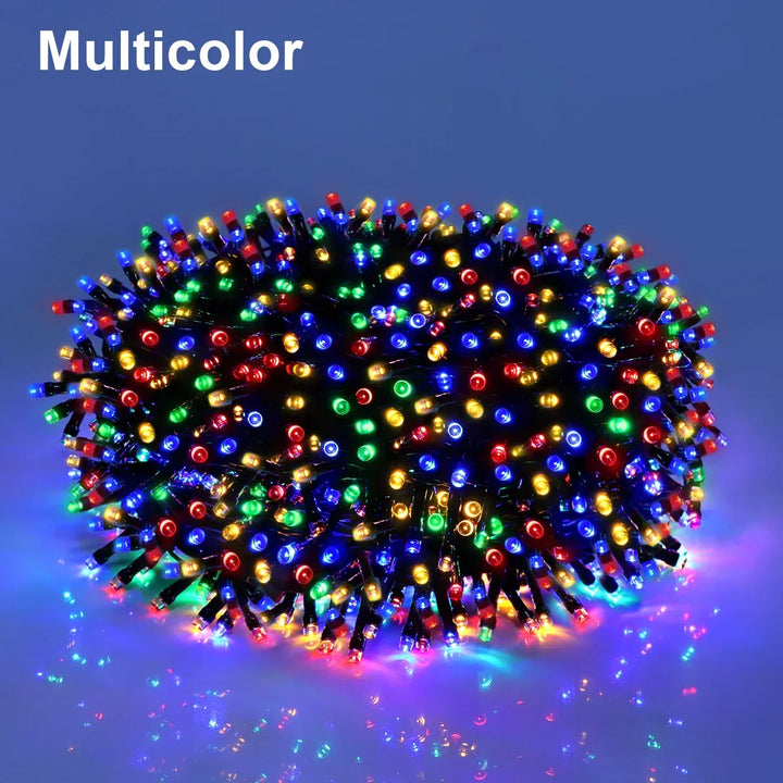 LuminaraX | LED-lichtsnoer buiten 24V | 8 lichtmodi | Waterdicht IP65 | 10–100 m | Voor tuin, huis en kerstversiering