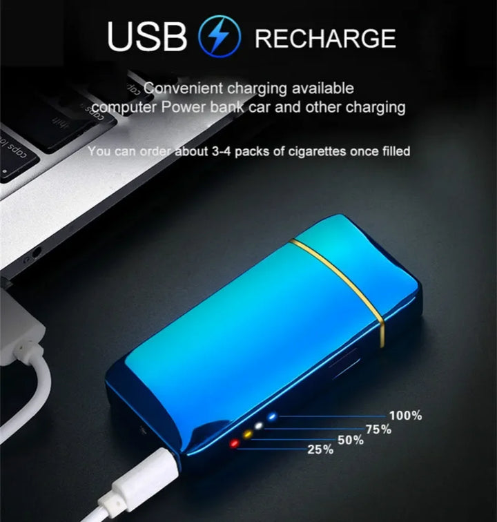 Winddichte Elektronische Aanstekers – Oplaadbare USB Plasma-aansteker