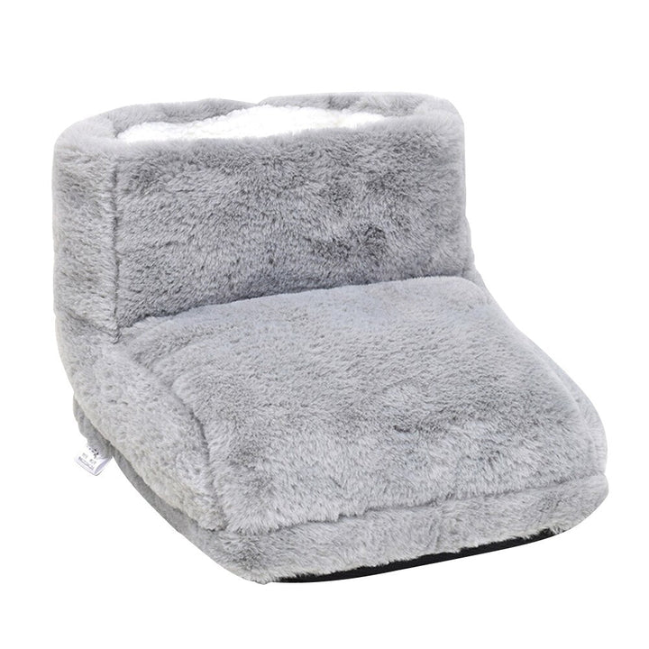 Draadloze oplaadbare voetenwarmer van zachte fleece