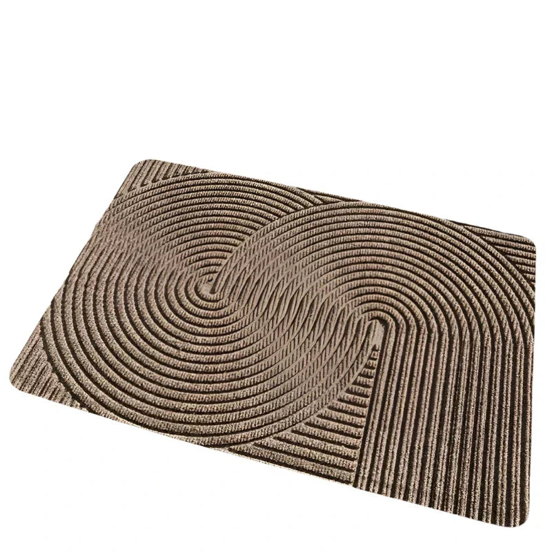 MatLuxe Elegante Geometrische Deurmat | Sterke Vloerbescherming Tegen Vuil en Weersinvloeden