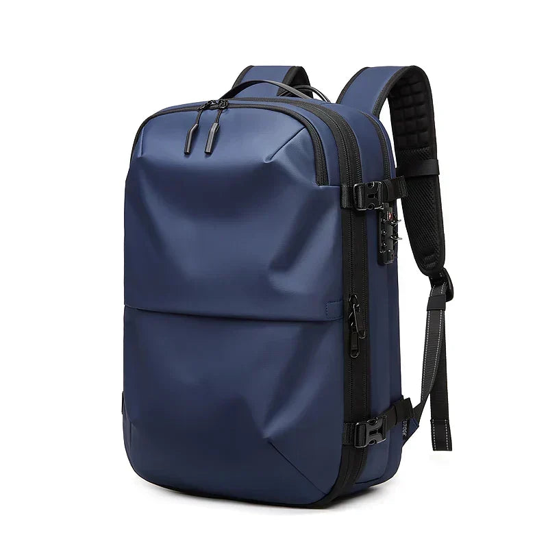 ElitePack Rugzak met Luchtcompressie | Waterdichte 60L rugzak voor zaken en reizen met vacuümcompressietechnologie