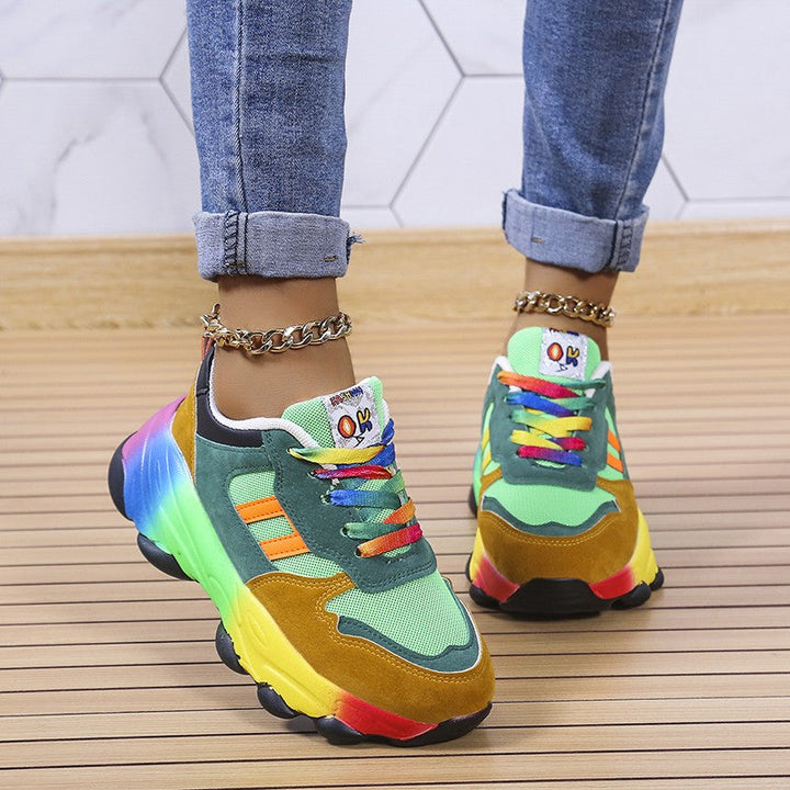 Kleurrijke Dames Sneakers – Solenya