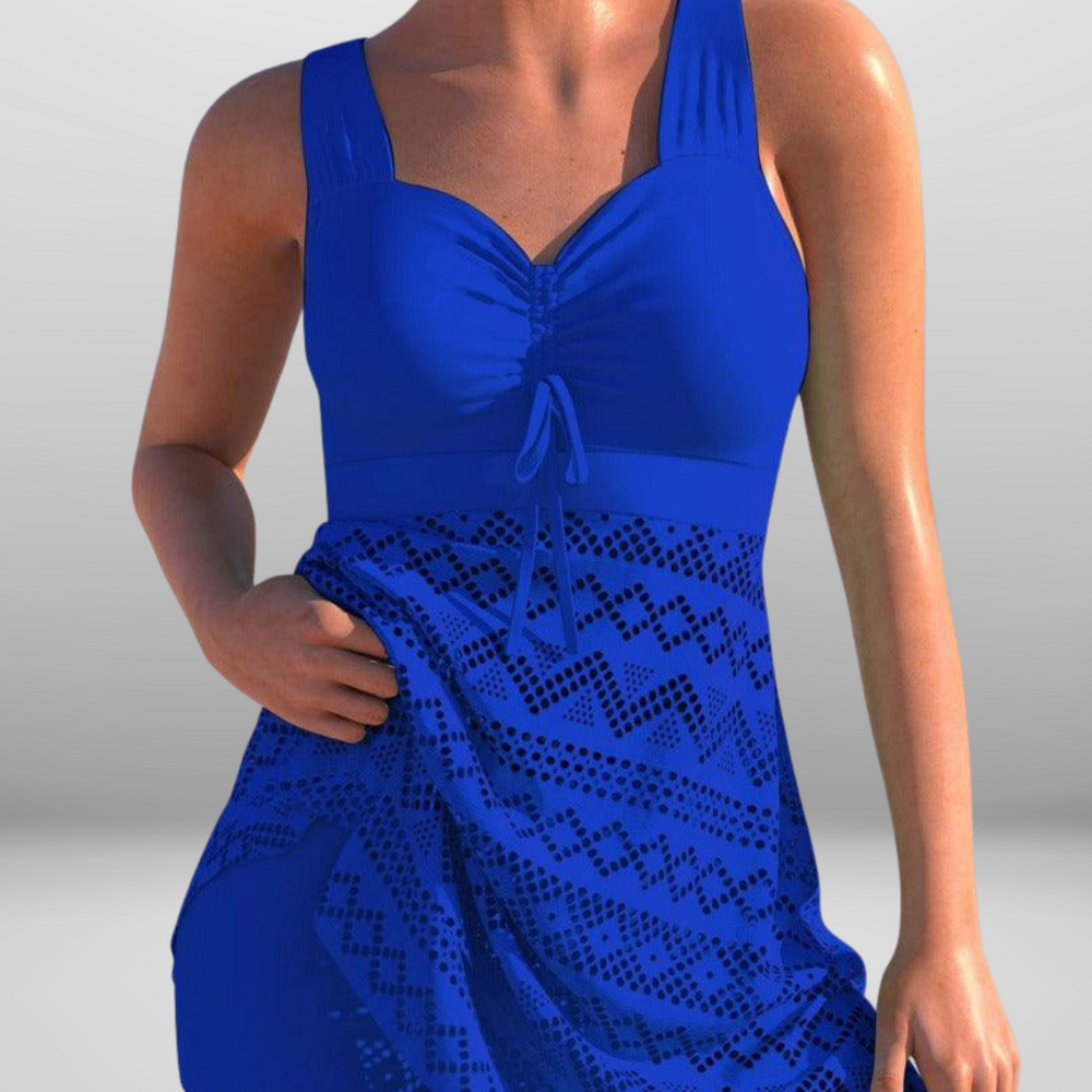 
                  
                    Serelune – Elegante Tankini met Kantdetails voor Zwem comfort
                  
                