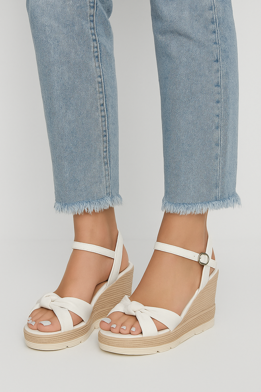 Serena – Dames Sandalen met Suède Afwerking
