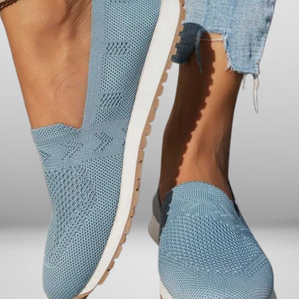 
                  
                    Sereniva – Luchtige Gebreide Orthopedische Loafers met Flexibele Zool
                  
                