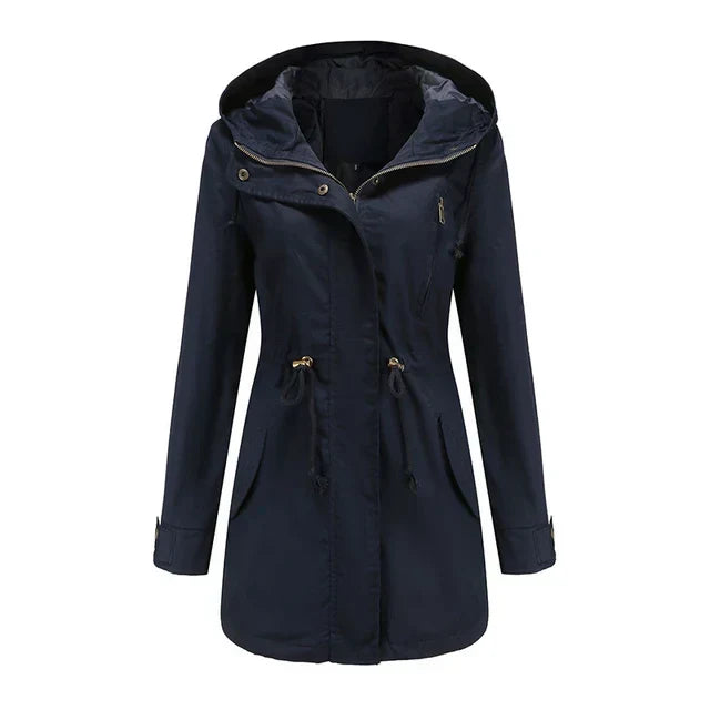 Stijlvolle Dames Jas met Capuchon – Marielle