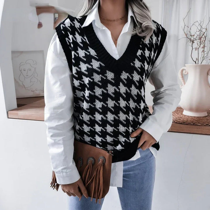 Geruite Dames Spencer – Yara